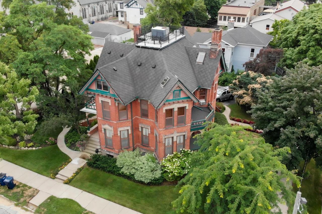 Historic Webster House Bed And Breakfast Inn Bay City Esterno foto